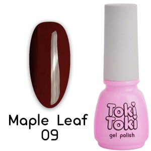 Гель лак Toki-Toki Maple Leaf  №09,  5мл